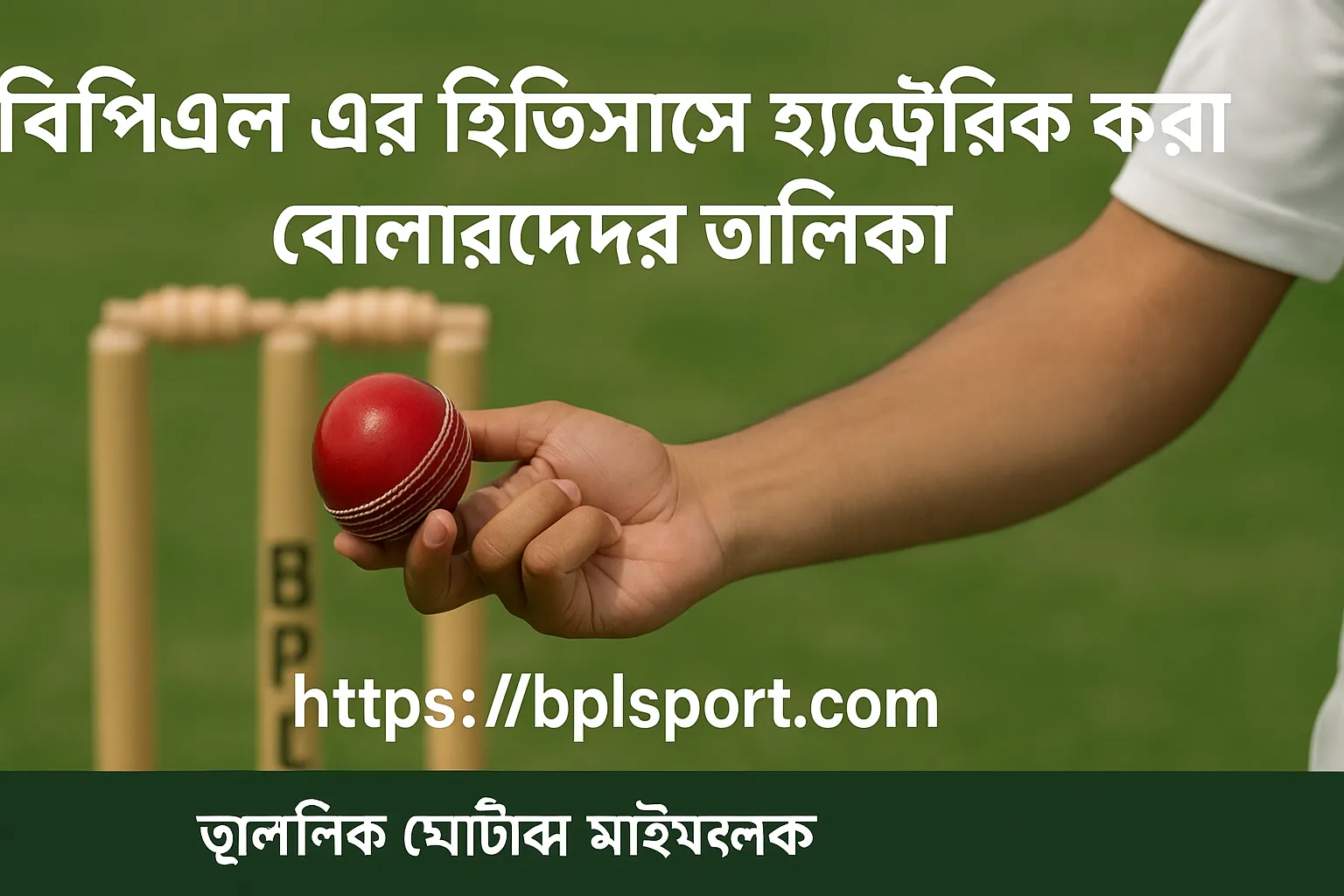 বিপিএল ইতিহাসে যারা হ্যাটট্রিকে বাজিমাত করেছে