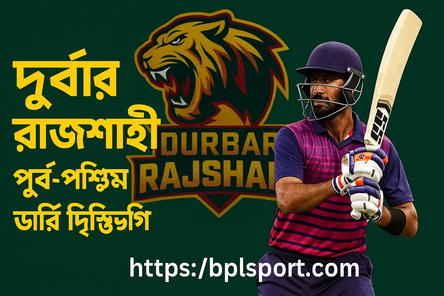 দুর্বার রাজশাহী পূর্ব পশ্চিম ডার্বি দৃষ্টিভঙ্গি BPL ২০২৫